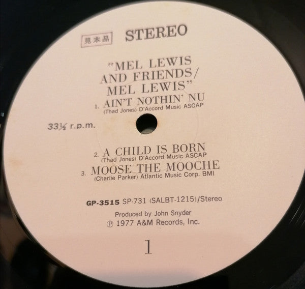 Mel Lewis And Friends