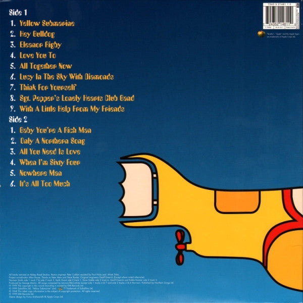 Yellow Submarine Songtrack