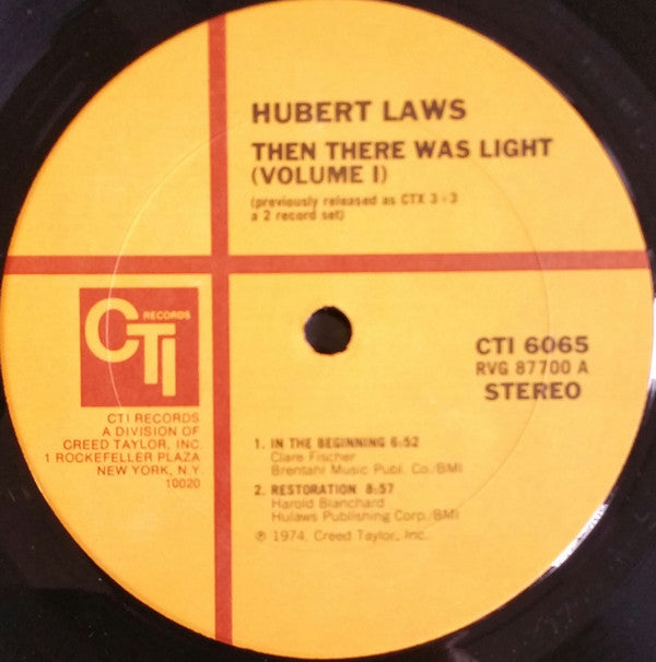 Then There Was Light (Volume 1)