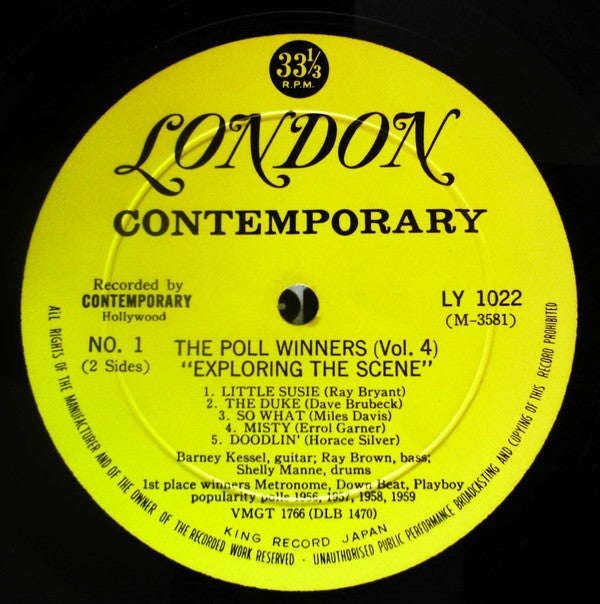 The Poll Winners Exploring The Scene