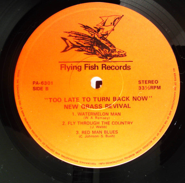 Too Late To Turn Back Now