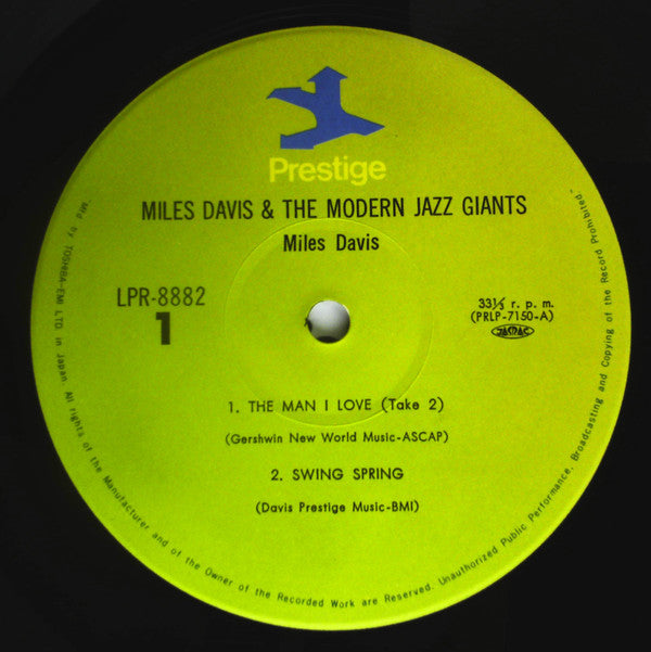 Miles Davis And The Modern Jazz Giants