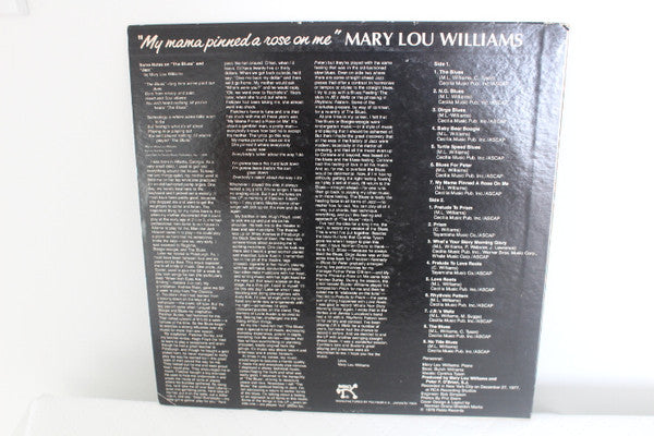 My Mama Pinned A Rose On Me