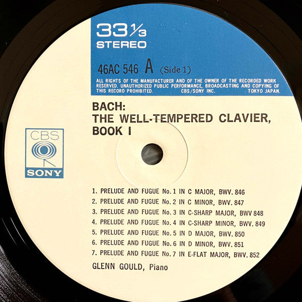 The Well-Tempered Clavier, Book I (Preludes And Fugues 1–24)