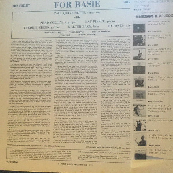 For Basie