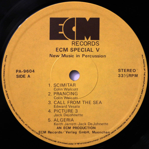 ECM Special V (New Music In Percussion)
