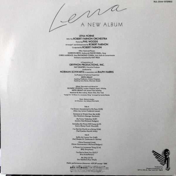 Lena, A New Album