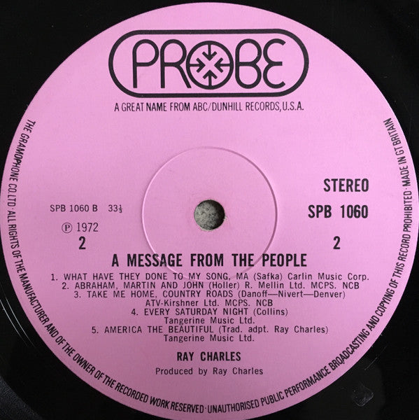 A Message From The People