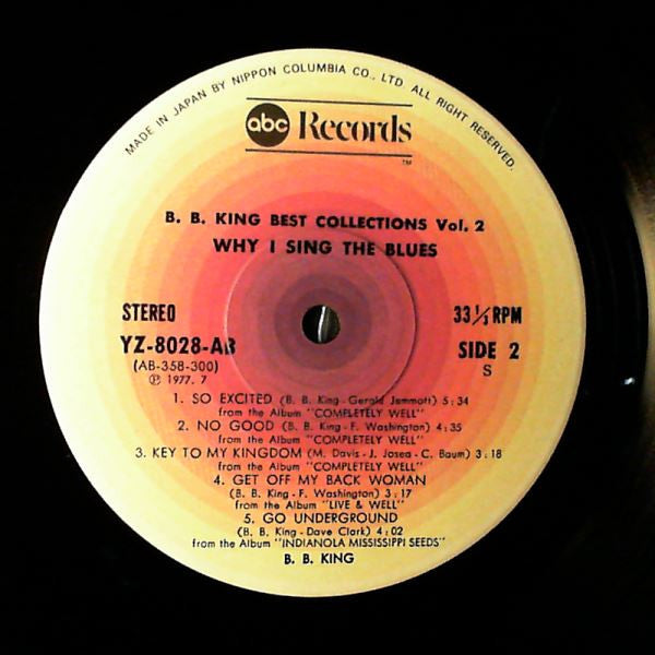 Best Collections Vol. 2 / Why I Sing The Blues