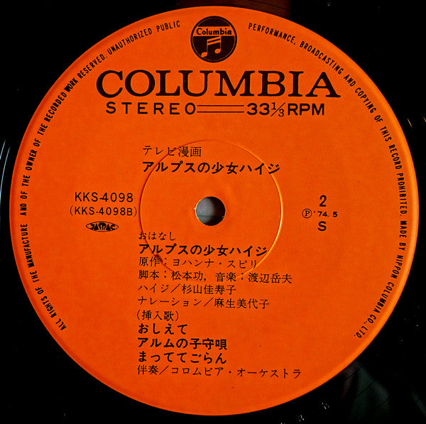 アルプスの少女ハイジ