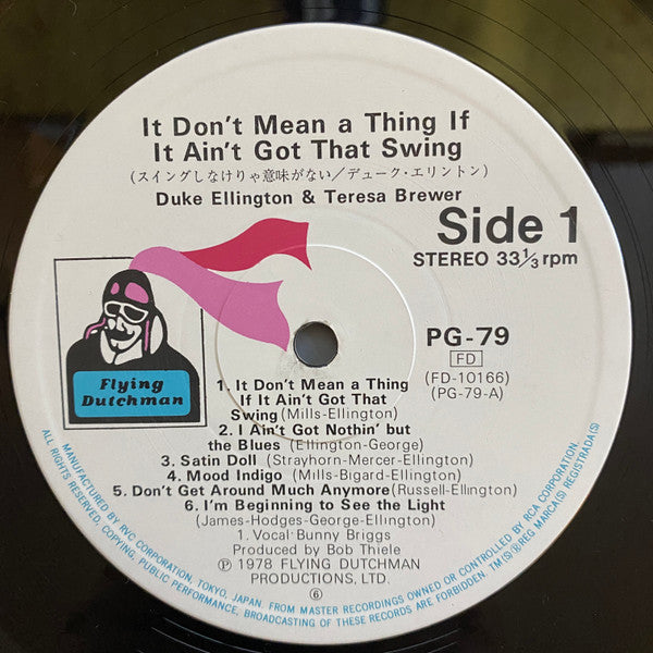 It Don't Mean A Thing If It Ain't Got That Swing