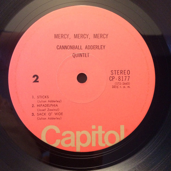 Mercy, Mercy, Mercy! - Live At "The Club"