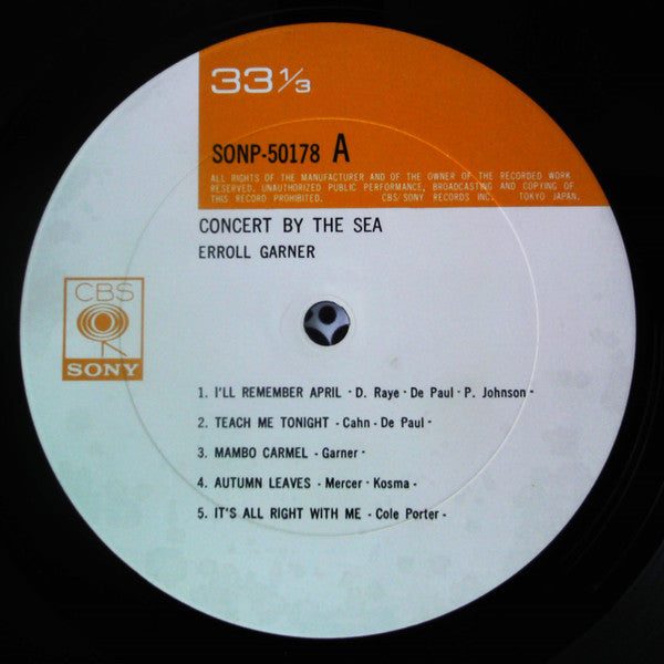 Concert By The Sea = コンサート・バイ・ザ・シー