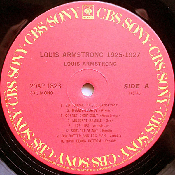 Louis Armstrong 1925-1927