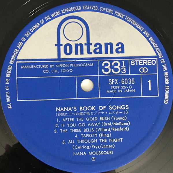 Nana's Book Of Songs