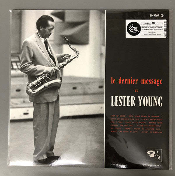 Le Dernier Message De Lester Young