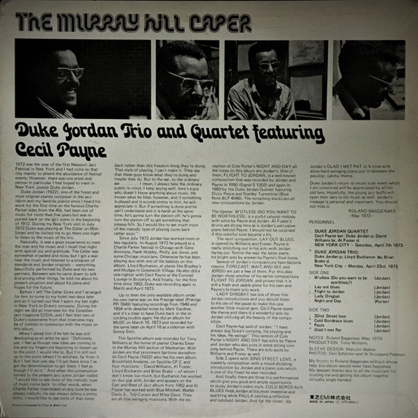 The Murray Hill Caper