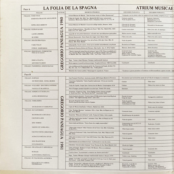 La Folia De La Spagna