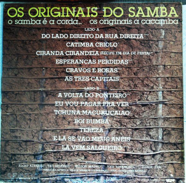 O Samba É A Corda...Os Originais A Caçamba