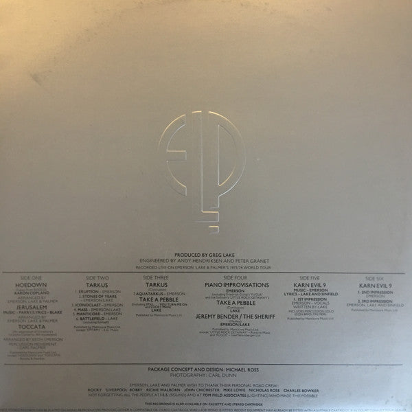 Welcome Back My Friends To The Show That Never Ends - Ladies And Gentlemen