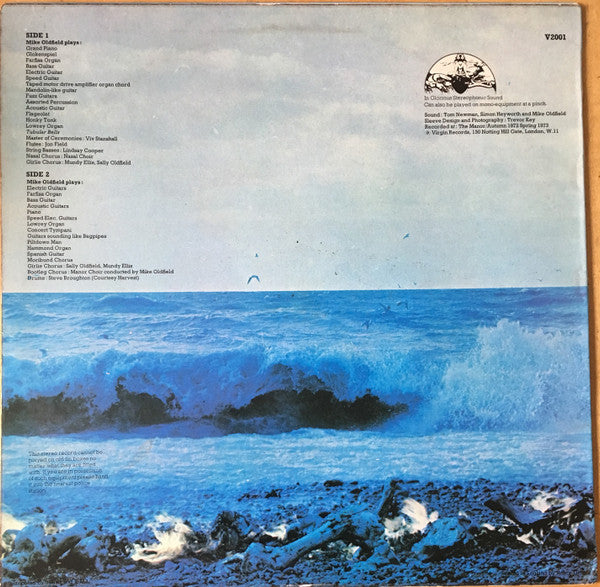 Release: Tubular Bells-Vinyl-UK-1973-V2001-12556105