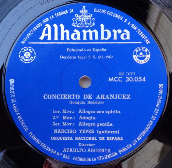 Concierto de Aranjuez / Noches En Los Jardines de España