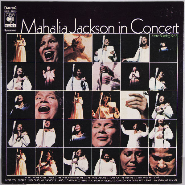 Mahalia Jackson In Concert Easter Sunday, 1967