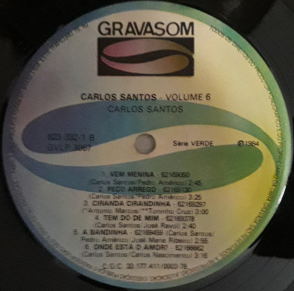 Carlos Santos - Volume 6