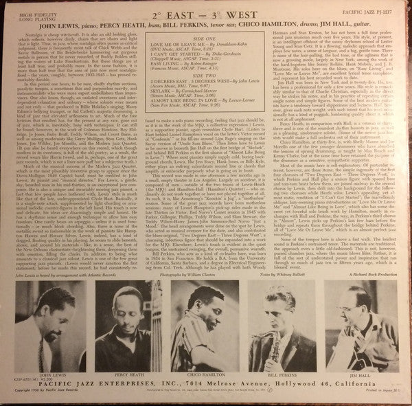 Grand Encounter: 2 Degrees East - 3 Degrees West