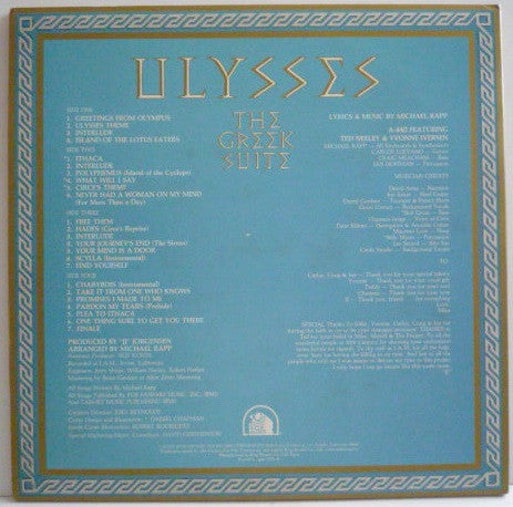 Ulysses: The Greek Suite