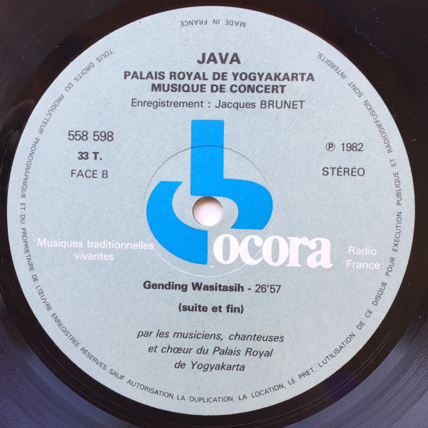 Java (Palais Royal De Yogyakarta - Musique De Concert)