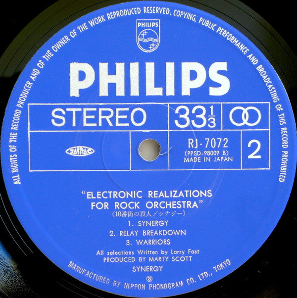 Electronic Realizations For Rock Orchestra