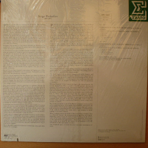 Concertos Pour Violon N°1 & 2