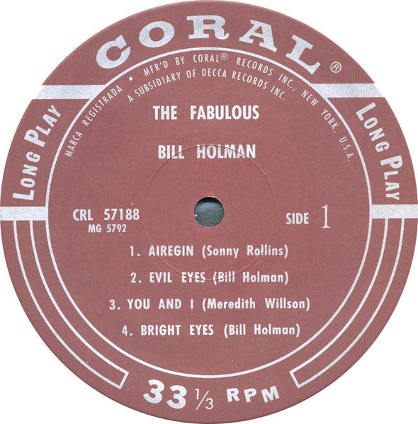 The Fabulous Bill Holman