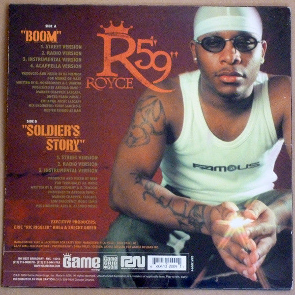 Release: Boom / Soldier's Story-Vinyl-US-2000-GAM 2009-1-5157616