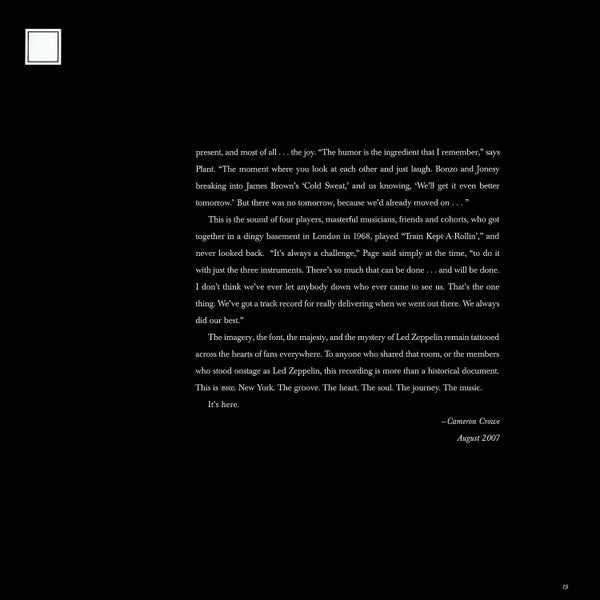 The Soundtrack From The Film The Song Remains The Same