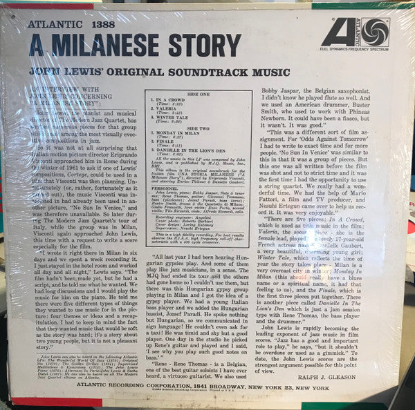 A Milanese Story (Original Soundtrack)