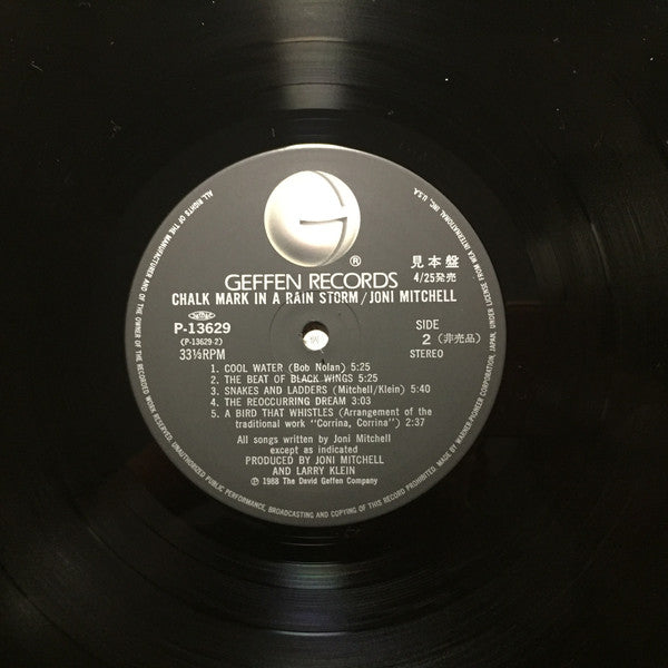 Chalk Mark In A Rain Storm