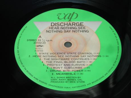 Hear Nothing See Nothing Say Nothing