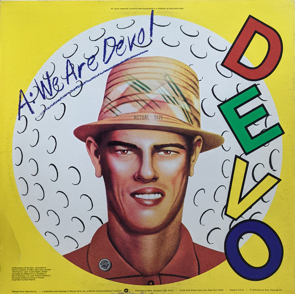 Release: Q: Are We Not Men? A: We Are Devo!-Vinyl-US-1978-BSK 3239-5007497