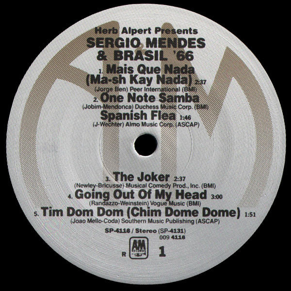 Herb Alpert Presents Sergio Mendes & Brasil '66