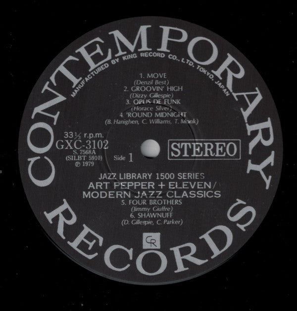 Art Pepper + Eleven (Modern Jazz Classics)