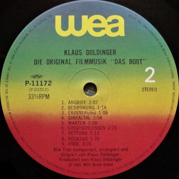 Das Boot (Die Original Filmmusik)