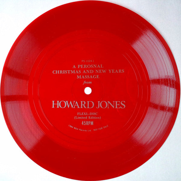 Howard Jones' 12"Ers
