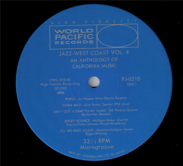 Jazz West Coast Volume N° 4