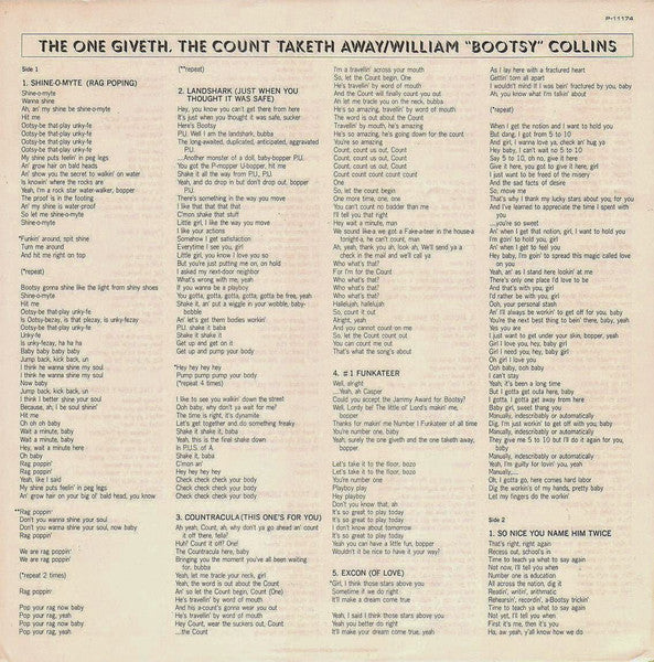 The One Giveth, The Count Taketh Away