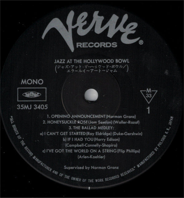 Jazz At The Hollywood Bowl