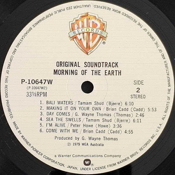 Morning Of The Earth (Original Film Soundtrack)