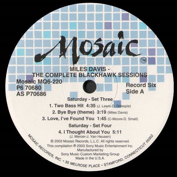 The Complete Blackhawk Sessions