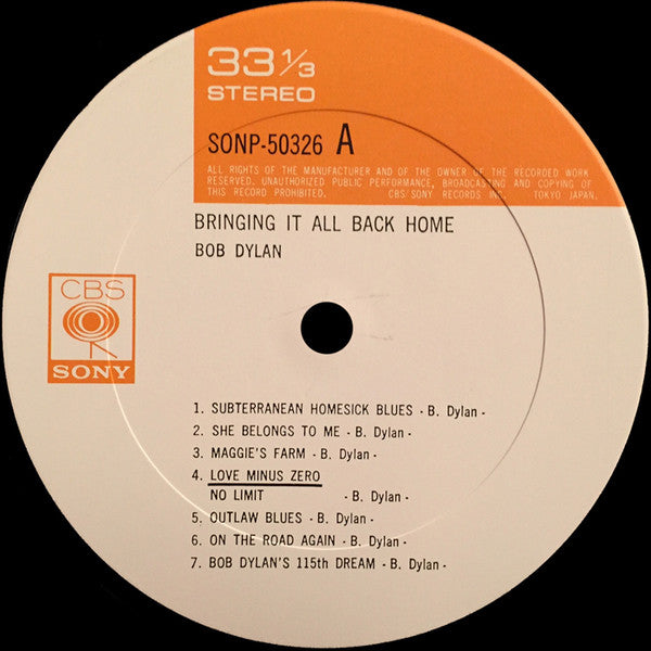 Bringing It All Back Home